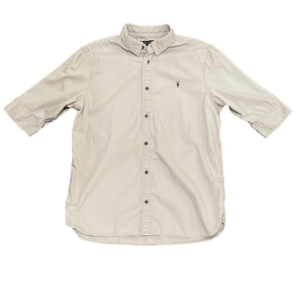AllSaints Short Sleeve Dress Shirt